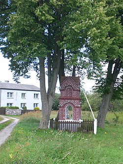 Wayside shrine in Przetoczyno