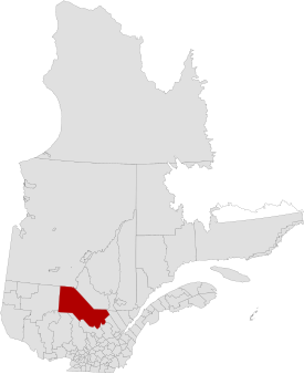 Location of the agglomeration of La Tuque