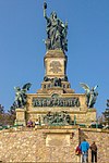 Das Denkmal bei Rüdesheim am Rhein