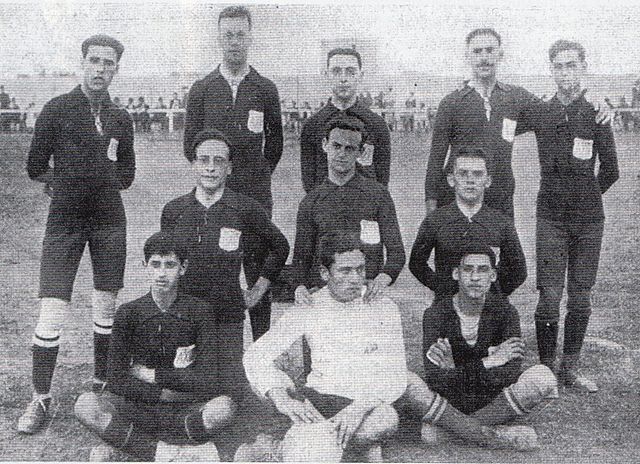 RCD Mallorca first match on 25 March 1916 against FC Barcelona reserve team.
