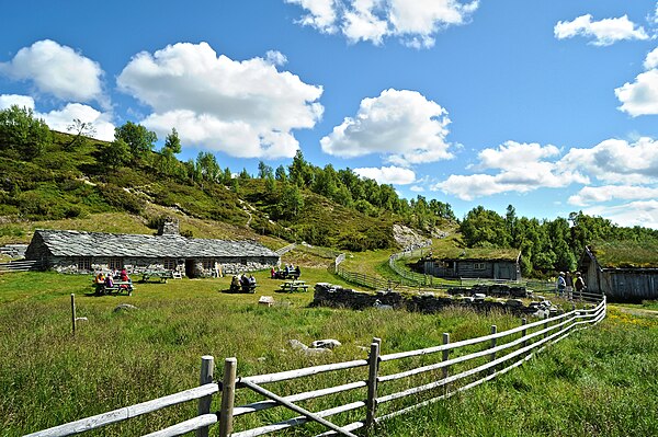 View of an old farm in Tolga