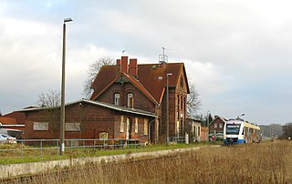 <span class="mw-page-title-main">Rehna station</span> Railway station in Rehna, Germany