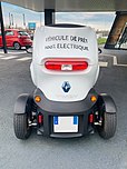 Renault Twizy de la gamme Renault Z.E. du constructeur français au losange.