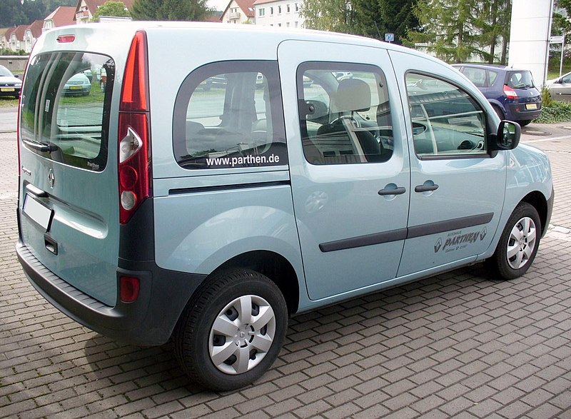File:Renault Kangoo II Phase I Mint-Blau Heck.JPG