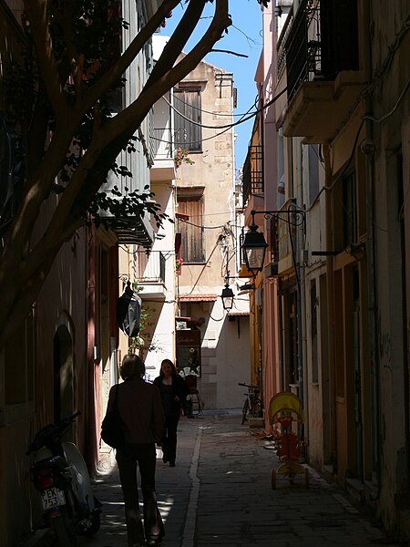 File:Rethymno - Altstadtgasse 3.jpg