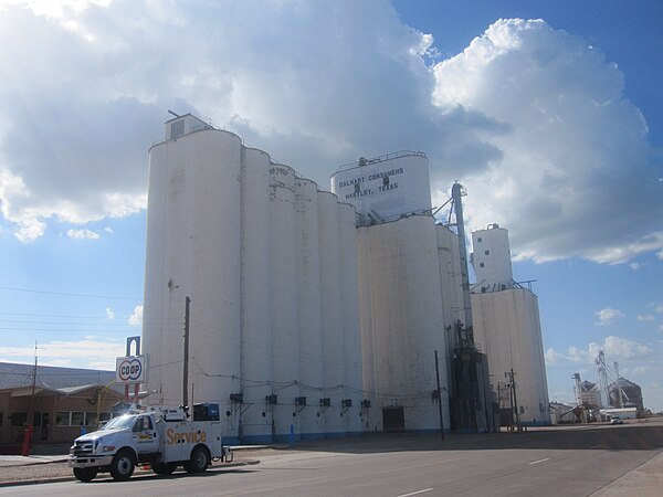 Dalhart Grain Elevator Coop in Hartley