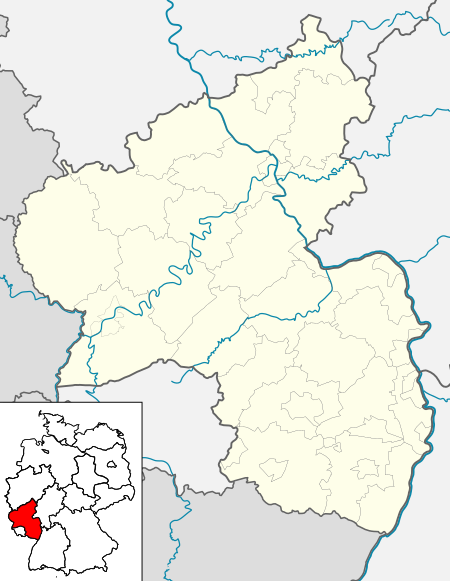 Rhineland Palatinate location map G