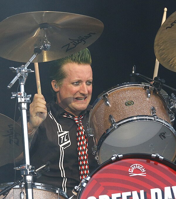 Tré Cool with Green Day at Rock im Park 2013