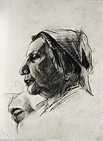 Thumbnail for File:Romania, 1952. Crayon sur papier. 31 sur 23 cm.jpg