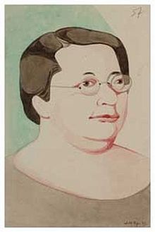Rosa Manus by "J.H. Sp." (Koos Speenhoff). Rosa Manus (1881-1942) was a coworker of Aletta Jacobs and a feminist and pacifist activist. Rosa Manus (1881-1943) - pacifiste - feministe - portretschilderij - Collectie Atria - Amsterdam.JPG