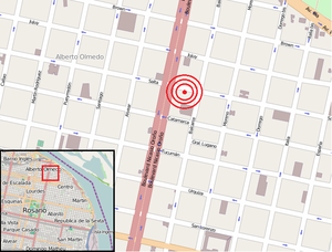 Rosario gas explosion - location map.png
