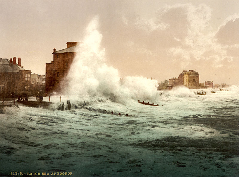 File:Rough sea, Bognor (Regis), Sussex, England, ca. 1899.jpg