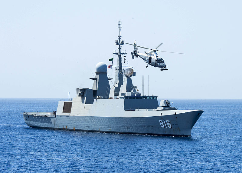 File:Royal Saudi Navy frigate Al Dammam (816) in May 2014.JPG