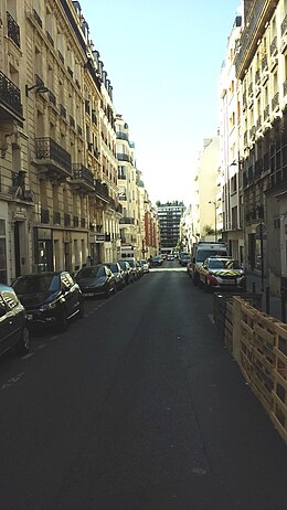 Illustrasjonsbilde av artikkelen Rue Mathurin-Régnier