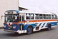 琉球バスの730車（日産ディーゼル車）。