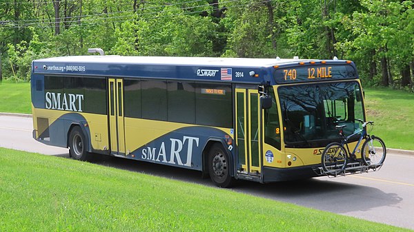 SMART bus in Farmington Hills