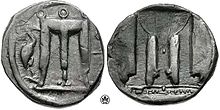 Coin of Croton, c. 480-460 BC.