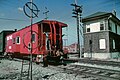 SOU X388 caboose in Chicago Ridge, Ill. on April 19, 1988 (22541543818).jpg