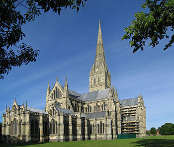 Vista exterior de la catedral.