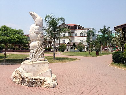 Scene around the Welcome Center