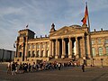 * Nomination Queue in front of the Reichstagsgebäude of the Deutsche Bundestag (parliament of Germany) in Berlin, Germany. --Schlaier 09:38, 29 April 2011 (UTC) * Decline perspective correction needed --Archaeodontosaurus 07:37, 30 April 2011 (UTC)  Oppose no reaction --Carschten 20:06, 7 May 2011 (UTC)