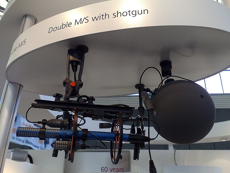 File:Schoeps Double MS with shotgun microphones 1, AES 124th.jpg