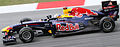 Red Bull RB7 of Sebastian Vettel