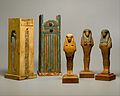 Shabti and shabti boxes of Yuya, now in the Metropolitan Museum of Art