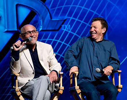 Quark was portrayed by Armin Shimerman (left); his brother Rom was portrayed by Max Grodénchik (right)