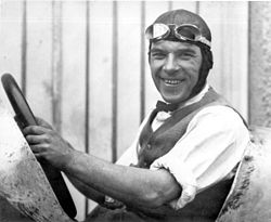Sig Haugdahl (1922) seated at the wheel of his Miller 8 Special Sig Haugdahl rc10424.jpg