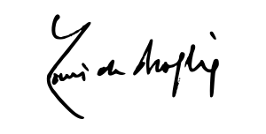 Signature Louis de Broglie.svg