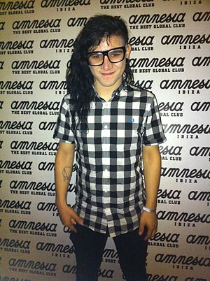 Skrillex in 2012