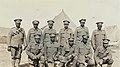 Soldiers of the Bermuda Contingent of the Royal Garrison Artillery (Bermuda Militia Artillery) in a Casualty Clearing Station in July 1916