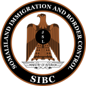 Somaliland Imigrasi dan Perbatasan Kontrol logo.svg
