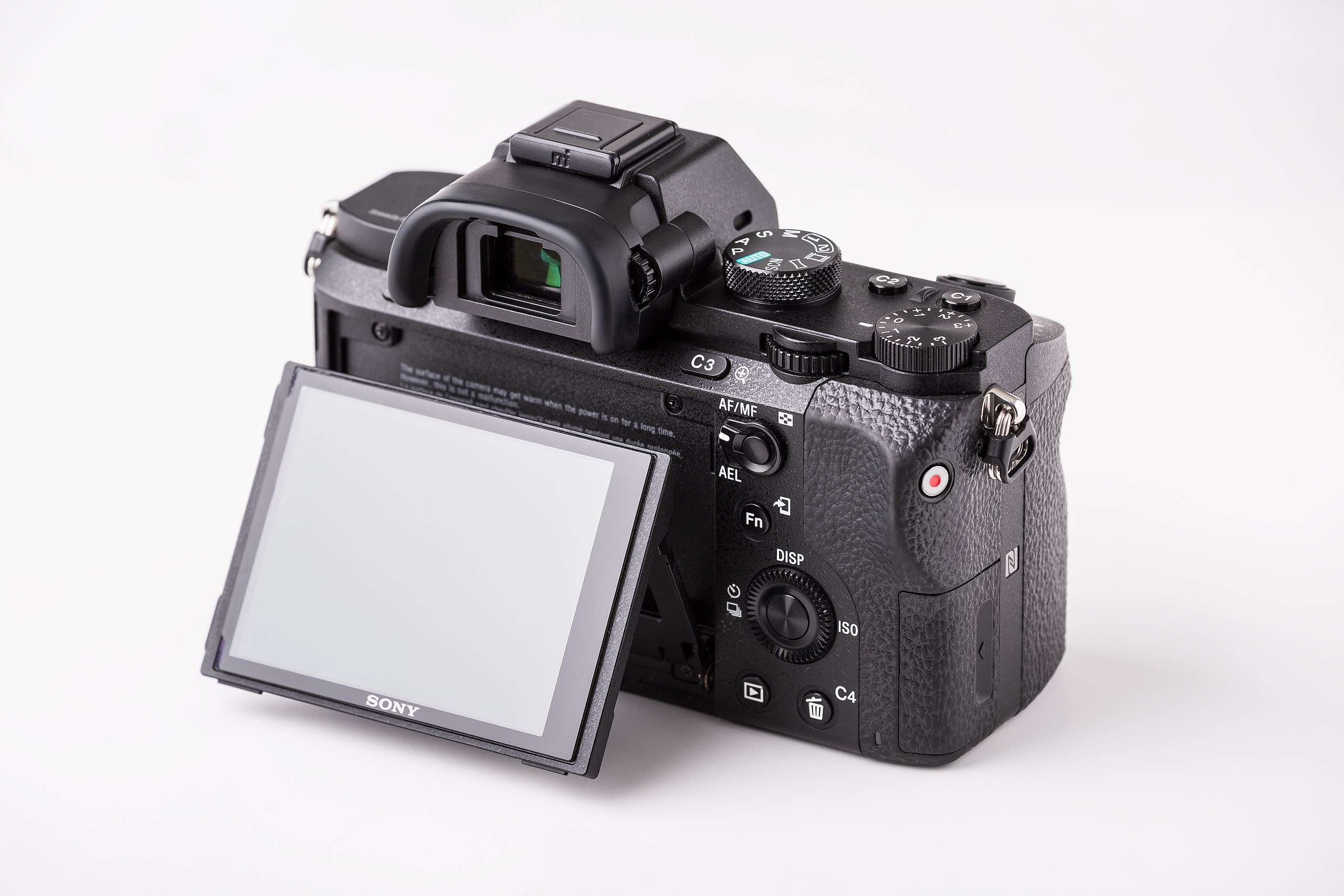 File:Sony A7II (ILCE-7M2) - rear view lateral.jpg - Wikimedia Commons
