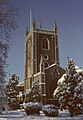 St Peter's Church, St Alban's in winter - geograph.org.uk - 661884.jpg