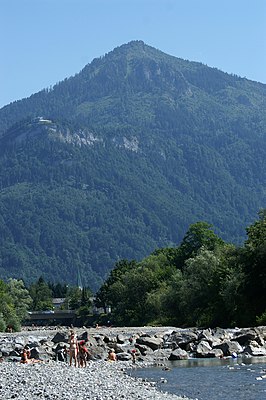 The Staufen seen from Dornbirn