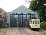 Tram depot in Lustgarten