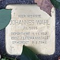 Johannes Wahl, Berchtesgadener Straße 24, Berlin-Schöneberg, Deutschland