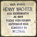 Henny Wachter geb. Lichtenstein