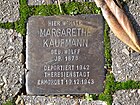 Stolperstein Margarethe Kaufmann, 1, Brunnenfeldstraße 1, Bad Wildungen, Landkreis Waldeck-Frankenberg.jpg