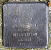 Stolperstein Platz der United Nations 5 (Frhain) Hulda Anschel.jpg