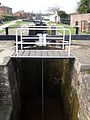 English: The Trent and Mersey canal in Stone in the Staffordshire in England. Français : Le Canal de Trent et Mersey à Stone dans le Staffordshire en Angleterre.