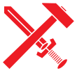 The Hammer and Sword utilized by adherents of Strasserism