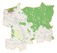 Mapa lokalizacyjna gminy Suszec