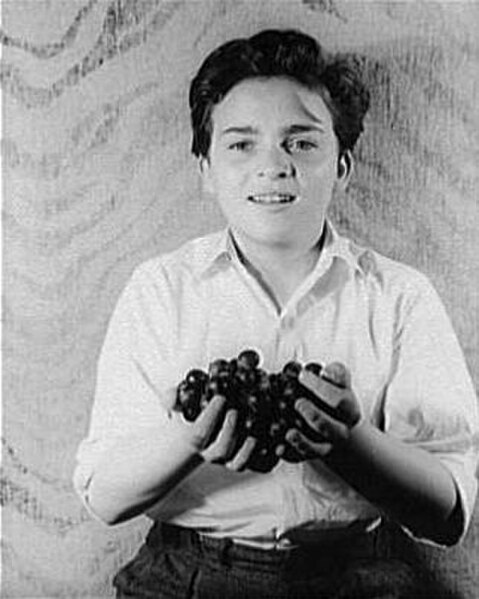 Lumet as a child, photographed by Carl Van Vechten