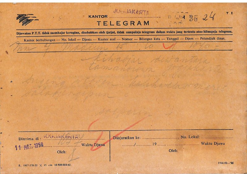 File:TDKGM 01.226 (70 24) Telegram dari Soeparin berisi ucapan selamat ulang tahun ke-72 untuk Ki Hadjar Dewantara.pdf