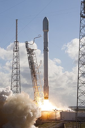 Falcon 9 FT při startu mise THAICOM 8