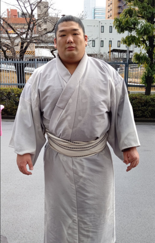 <span class="mw-page-title-main">Takerufuji Mikiya</span> Japanese sumo wrestler (born 1999)