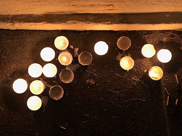 School shooting vigil example, Parkland High School, USA